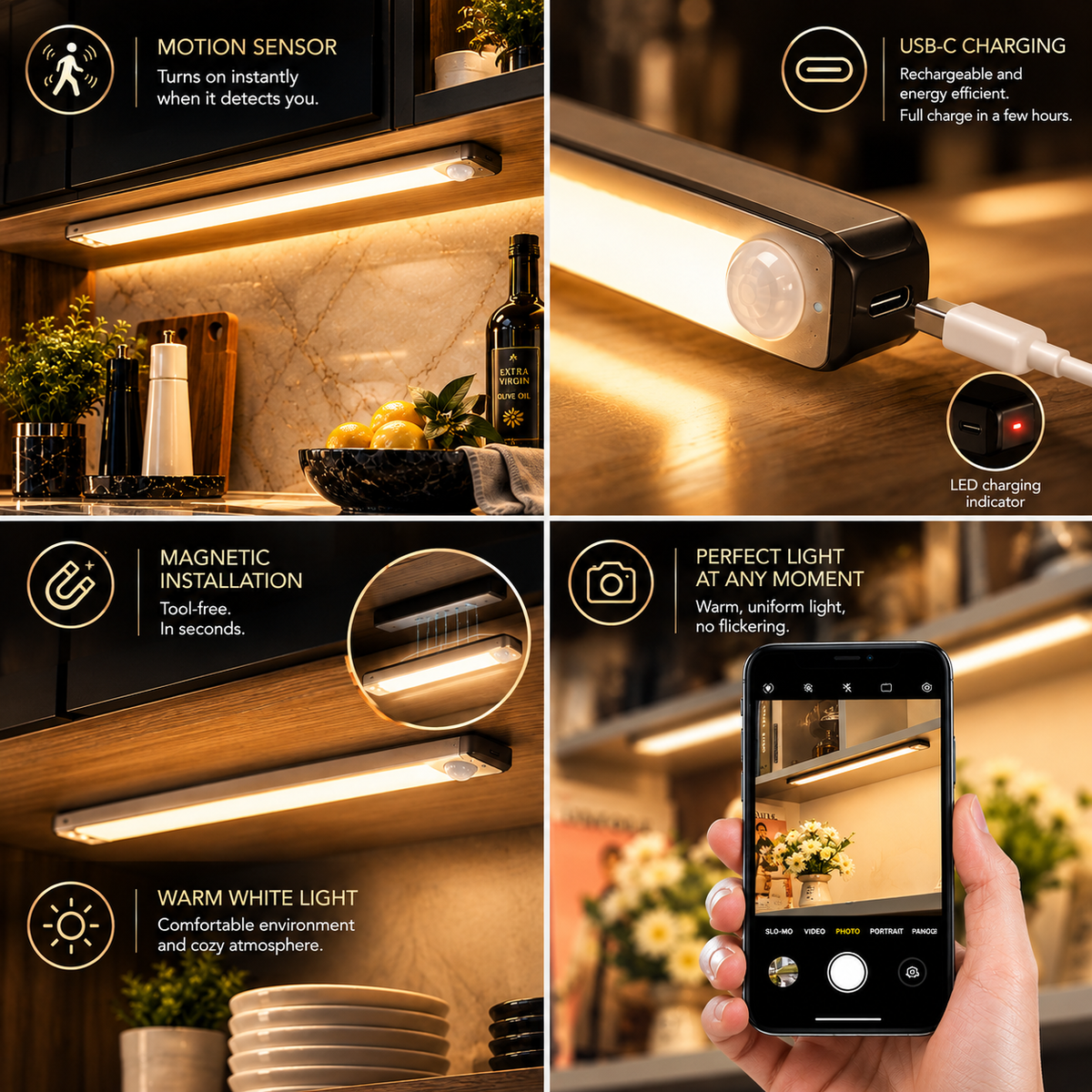 HOMELYX LUMORA™
Smart Motion LED Light